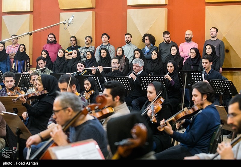 تمرین ارکستر سمفونیک صدا و سیما