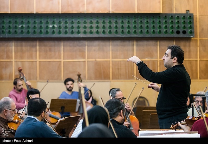 تمرین ارکستر سمفونیک صدا و سیما