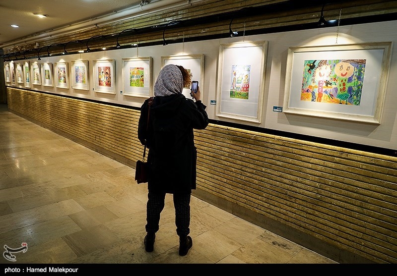 افتتاح هفتمین دوسالانه ملی هنرهای تجسمی آفرینش