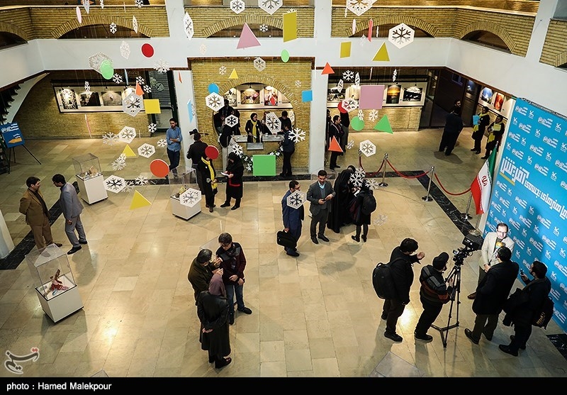 افتتاح هفتمین دوسالانه ملی هنرهای تجسمی آفرینش
