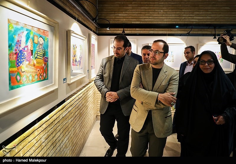 افتتاح هفتمین دوسالانه ملی هنرهای تجسمی آفرینش