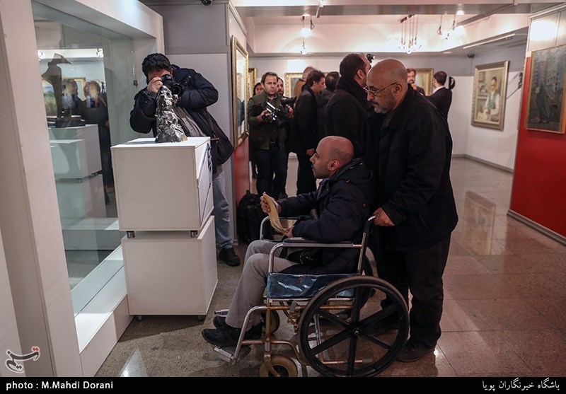 افتتاح نمایشگاه 40 سال نقش‌آفرینی