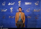 مهرداد صدیقیان بازیگر فیلم طلا در سی‌وهفتمین جشنواره فیلم فجر 