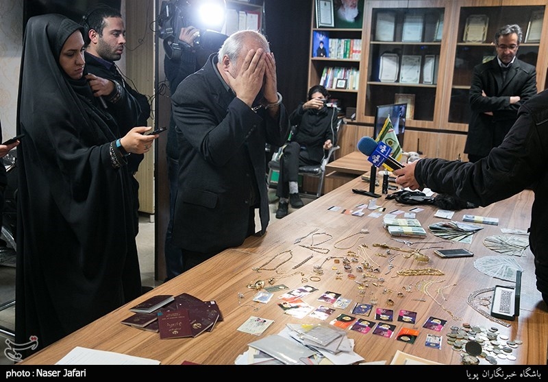 اموال مشکوفه از سارق مسلح