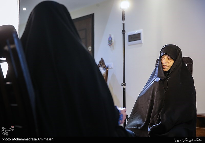 پروین ژف مادر شهیدان حسین جانی