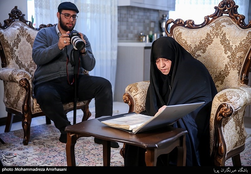 پروین ژف مادر شهیدان حسین جانی