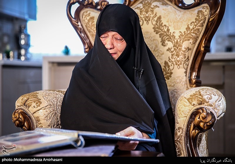 پروین ژف مادر شهیدان حسین جانی