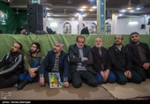 مراسم یادواره شهدای مدافع حرم منطقه 14 تهران(دارالمومنین) در مسجد علی ابن الحسین(ع) 