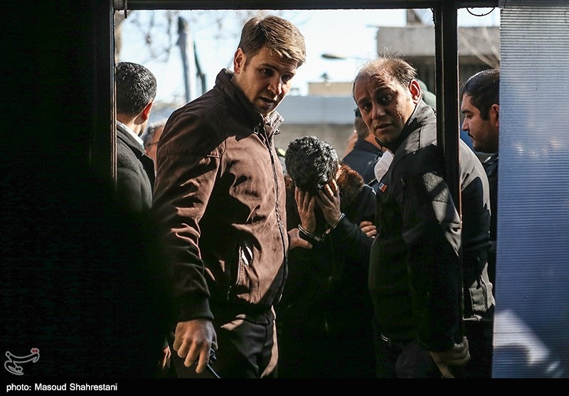 بازسازی صحنه جرم یکی از اراذل و اوباش محله شوش