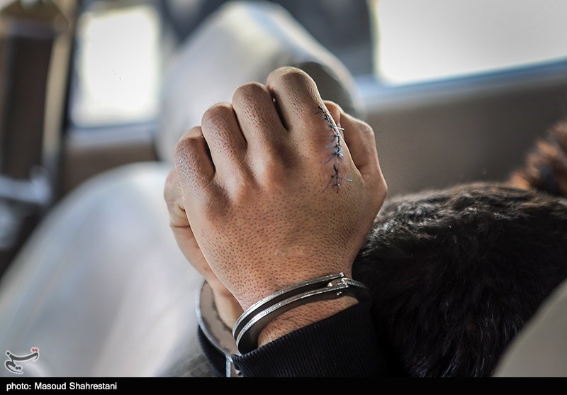 بازسازی صحنه جرم یکی از اراذل و اوباش محله شوش