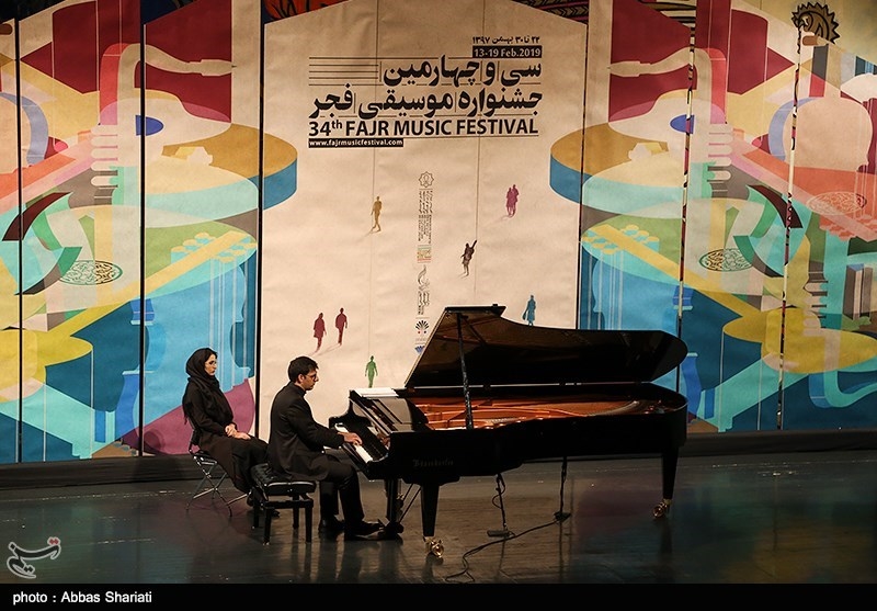 تکنوازی پیانو هوشیار خیام در تالار وحدت