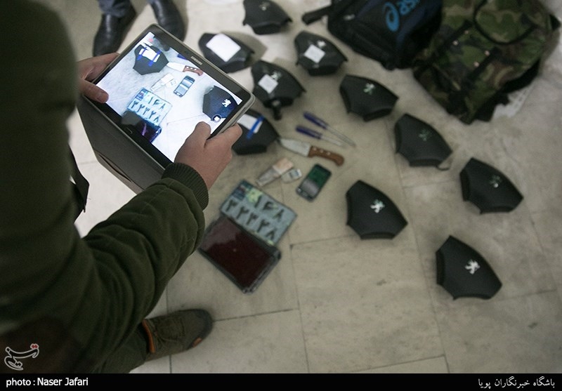 تعقیب و گریز بامدادی پلیس با سارق ایبرگهای پژو 206