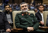 سردار امیرعلی حاجی‌زاده فرمانده نیروی هوافضای سپاه در چهارمین جشنواره سلمان فارسی