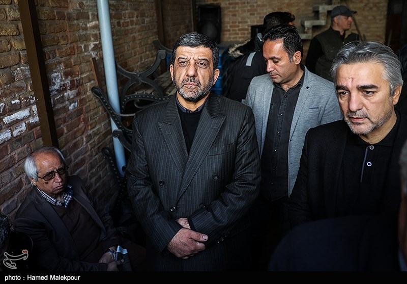 مراسم تشییع پیکر زنده‌یاد خشایار الوند