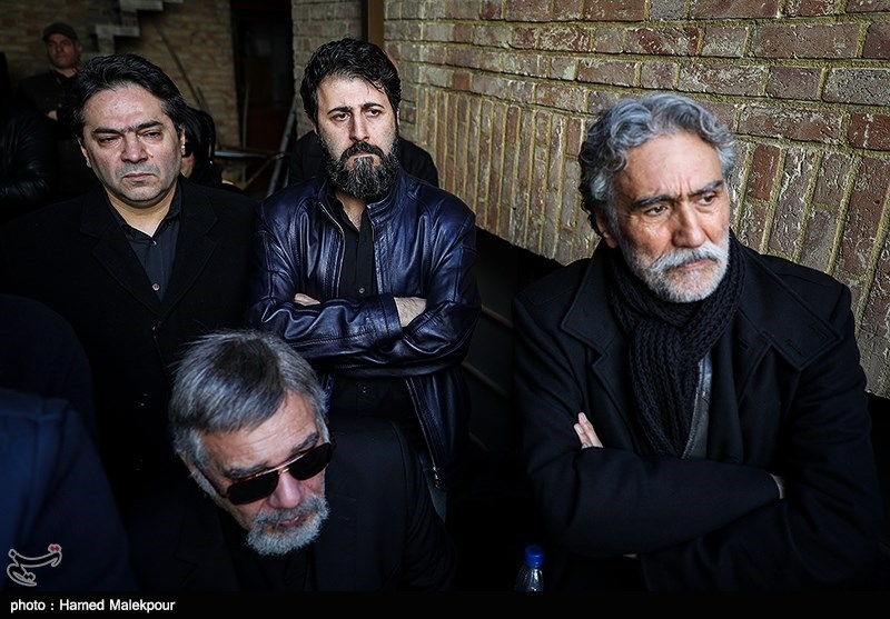 مراسم تشییع پیکر زنده‌یاد خشایار الوند