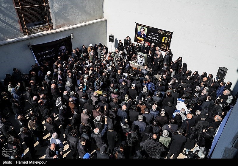 مراسم تشییع پیکر زنده‌یاد خشایار الوند