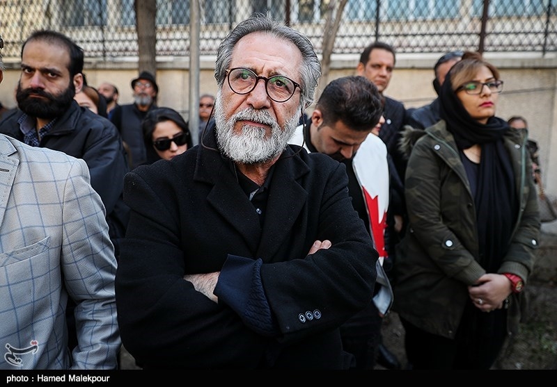 مراسم تشییع پیکر زنده‌یاد خشایار الوند