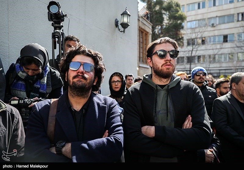 مراسم تشییع پیکر زنده‌یاد خشایار الوند