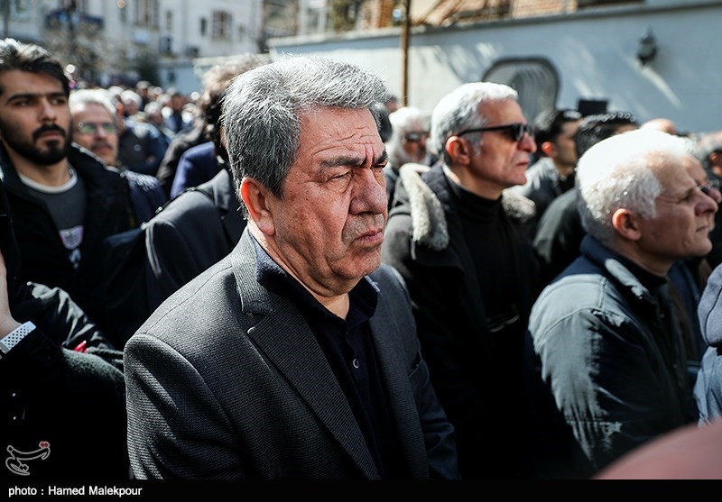 مراسم تشییع پیکر زنده‌یاد خشایار الوند