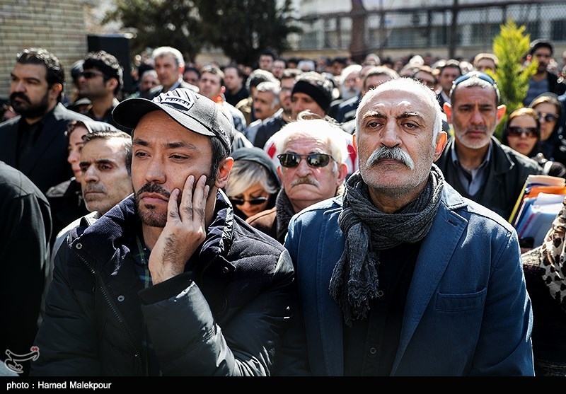 مراسم تشییع پیکر زنده‌یاد خشایار الوند