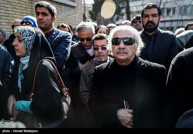 مراسم تشییع پیکر زنده‌یاد خشایار الوند