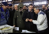 بازدید اسحاق جهانگیری معاون اول رئیس جمهور و امیر سرتیپ حاتمی وزیر دفاع از مجتمع شهید عارفی بزرگترین واحد صنعتی و معدنی مکانیزه تولید سرب کشور