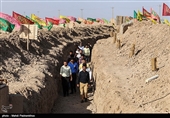 بازدید کاروان راهیان نور از منطقه عملیاتی