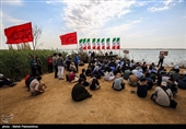حضور کاروان راهیان نور در مناطق عملیاتی هشت سال دفاع مقدس 