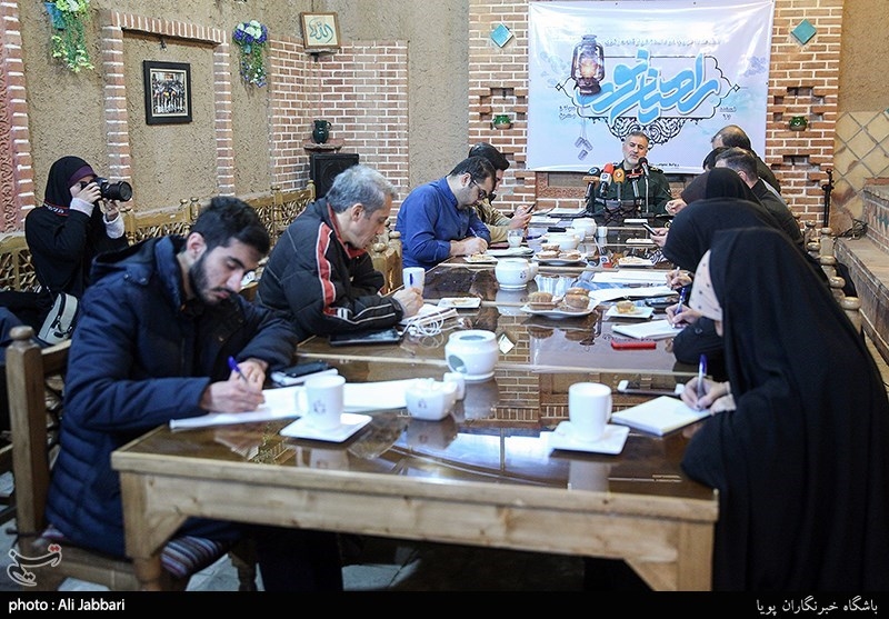 نشست خبری فرمانده قرارگاه مرکزی راهیان نور سپاه و بسیج سردار سلیمانی