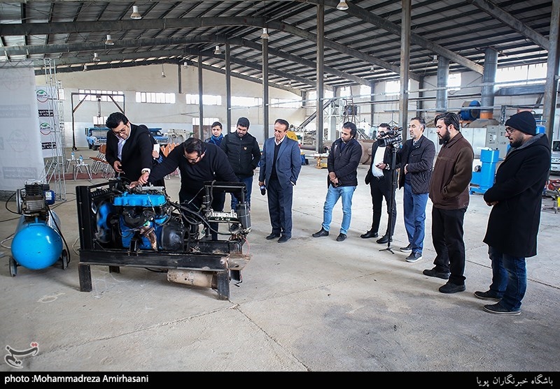 رونمایی از موتور خودروی آب سوز