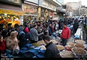 Shoppers Swarms Tajrish in North Tehran ahead of Nowruz
