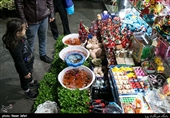 Shoppers Swarms Tajrish in North Tehran ahead of Nowruz
