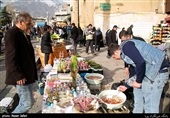 Shoppers Swarms Tajrish in North Tehran ahead of Nowruz