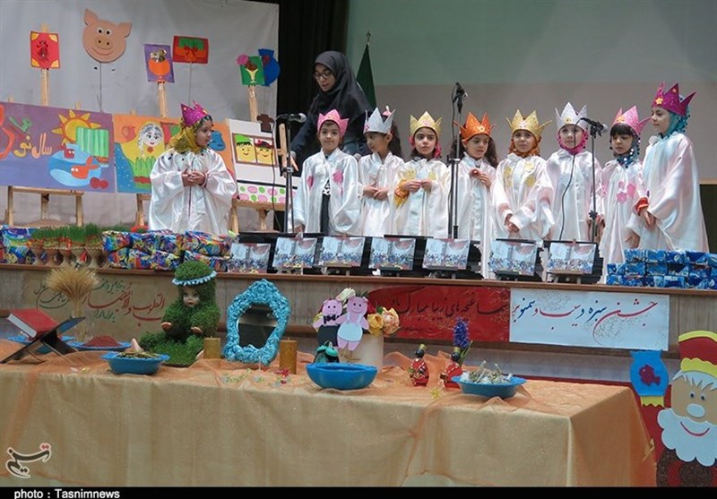 نونهالان زنجان عید نوروز