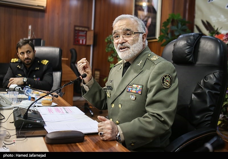 نشست خبری امیرحسین صیفی فرمانده قرارگاه مرکزی راهیان نور ارتش جمهوری اسلامی