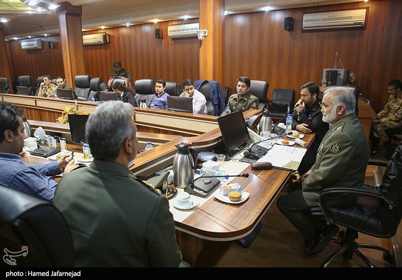 نشست فرمانده قرارگاه مرکزی راهیان نور ارتش