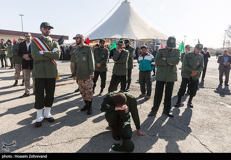 مراسم تشییع شهید حسین جوینده