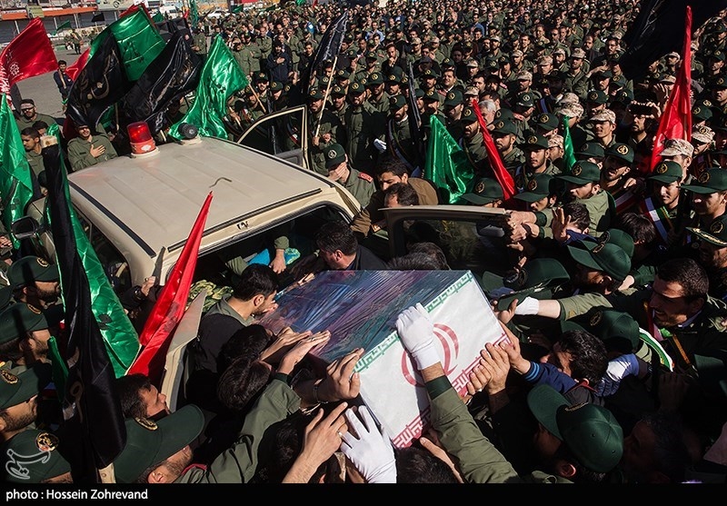 مراسم تشییع شهید حسین جوینده