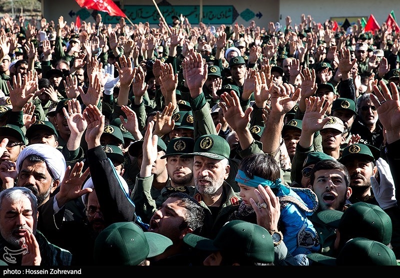 مراسم تشییع شهید حسین جوینده