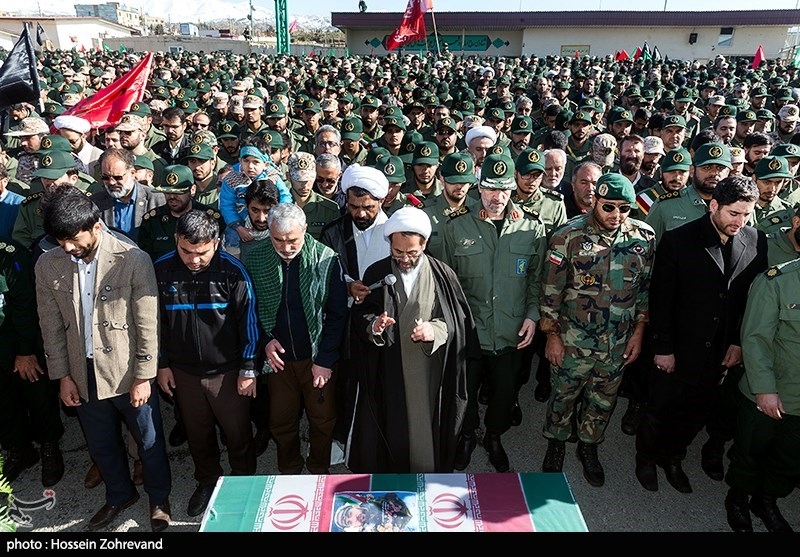 مراسم تشییع شهید حسین جوینده