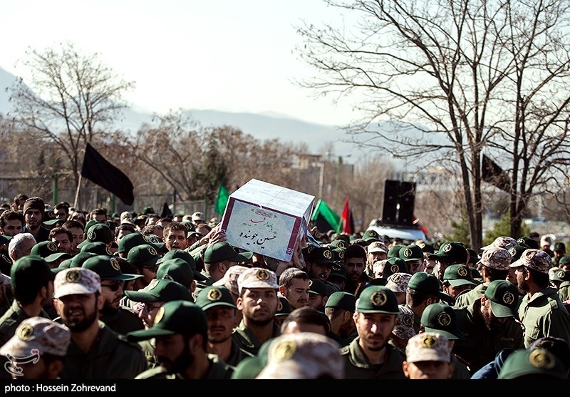 مراسم تشییع شهید حسین جوینده