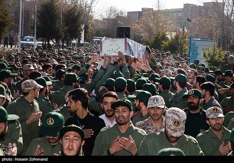 مراسم تشییع شهید حسین جوینده