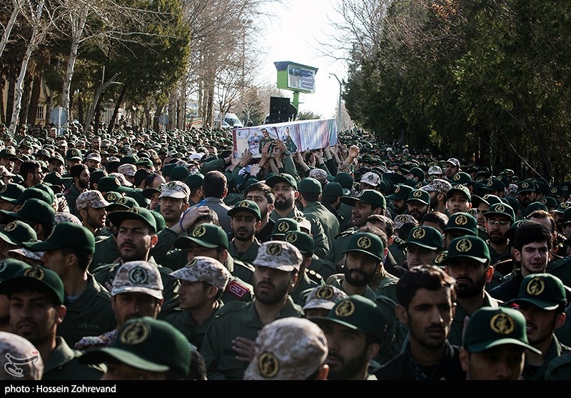 مراسم تشییع شهید حسین جوینده