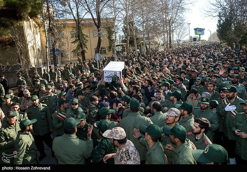 مراسم تشییع شهید حسین جوینده