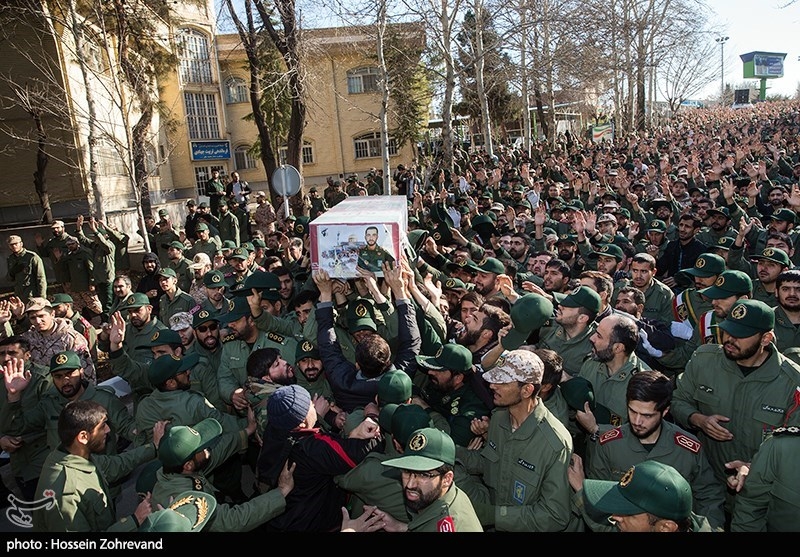 مراسم تشییع شهید حسین جوینده