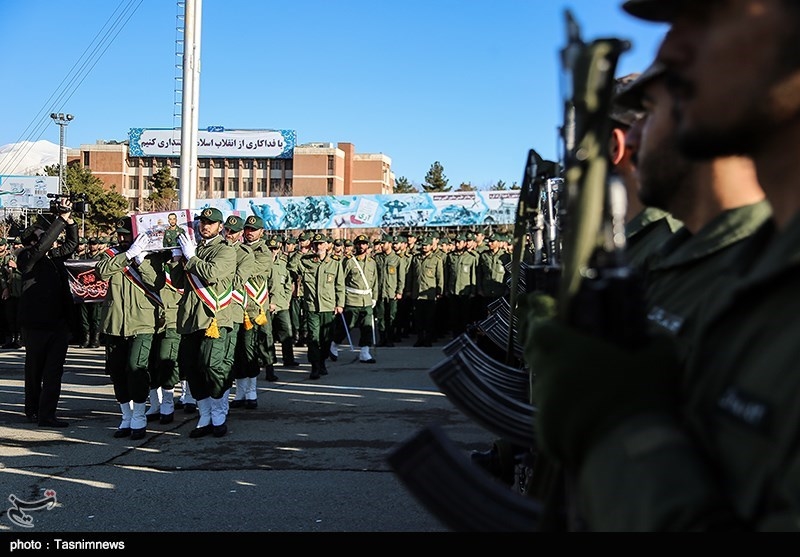 مراسم تشییع شهید حسین جوینده