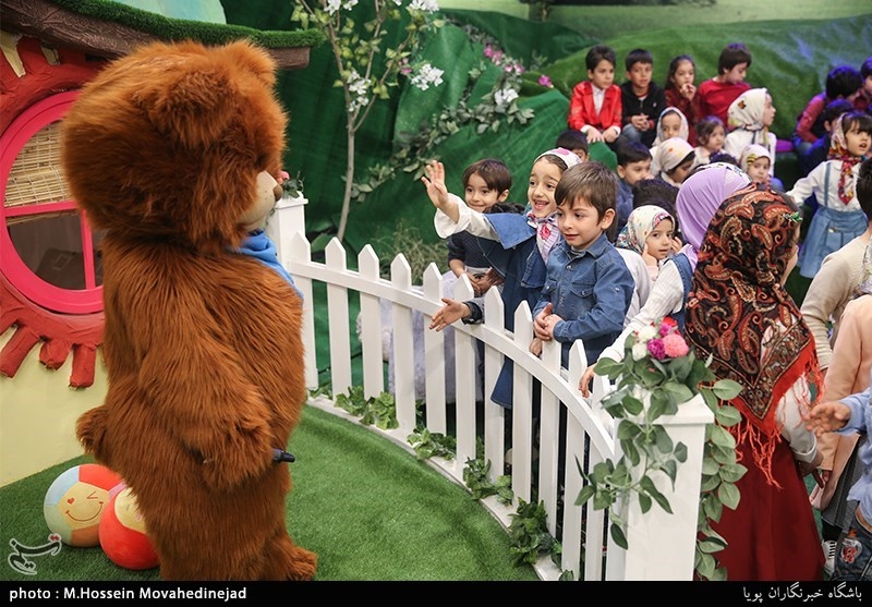 پشت صحنه برنامه تلویزیونی دهکده کوهستانی