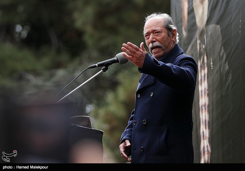 مراسم تشییع زنده‌یاد جمشید مشایخی