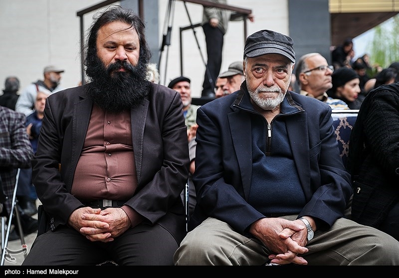 مراسم تشییع زنده‌یاد جمشید مشایخی