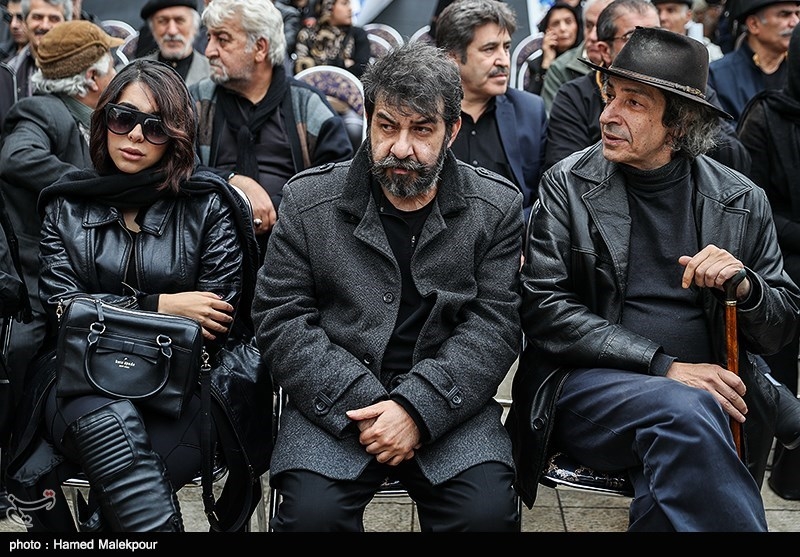 مراسم تشییع زنده‌یاد جمشید مشایخی